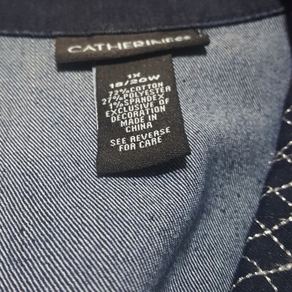 Catherines Blue jean jacket - Picture 3 of 5